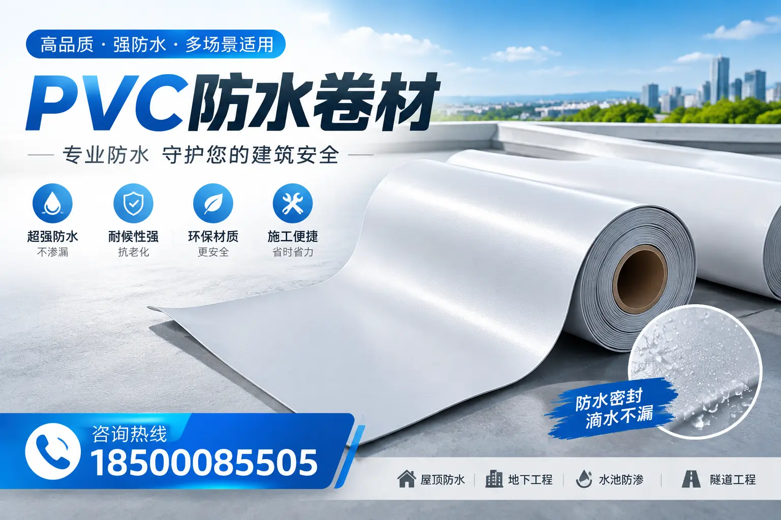 PVC防水卷材的市场竞争分析，深圳品牌选择参考